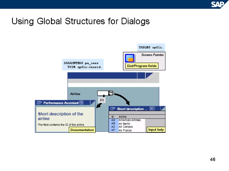 46 Using Global Structures for Dialogs